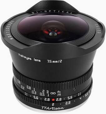 TT Artisan 7.5mm T2 fisheye lens Micro four thirds rental NYC