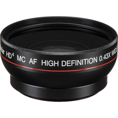 Vivitar HD4 MC AF High Definition 0.43X wide angle converter w/ macro rental NYC