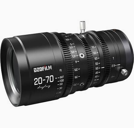 DZOFilm 20–70mm T2.9 Cinema Zoom – Micro Four Thirds (Parfocal, Geared Lens) rental NYC