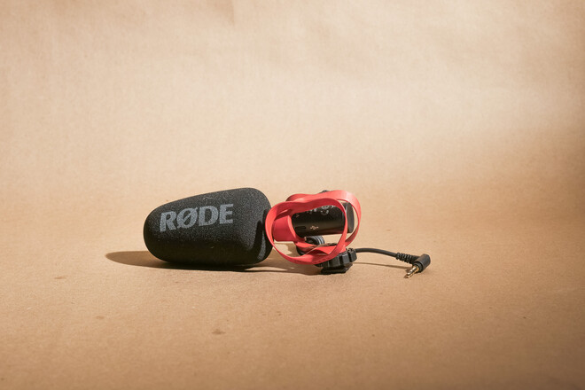 Rode VideoMic Pro+ Camera-Mount Shotgun Microphone rental NYC