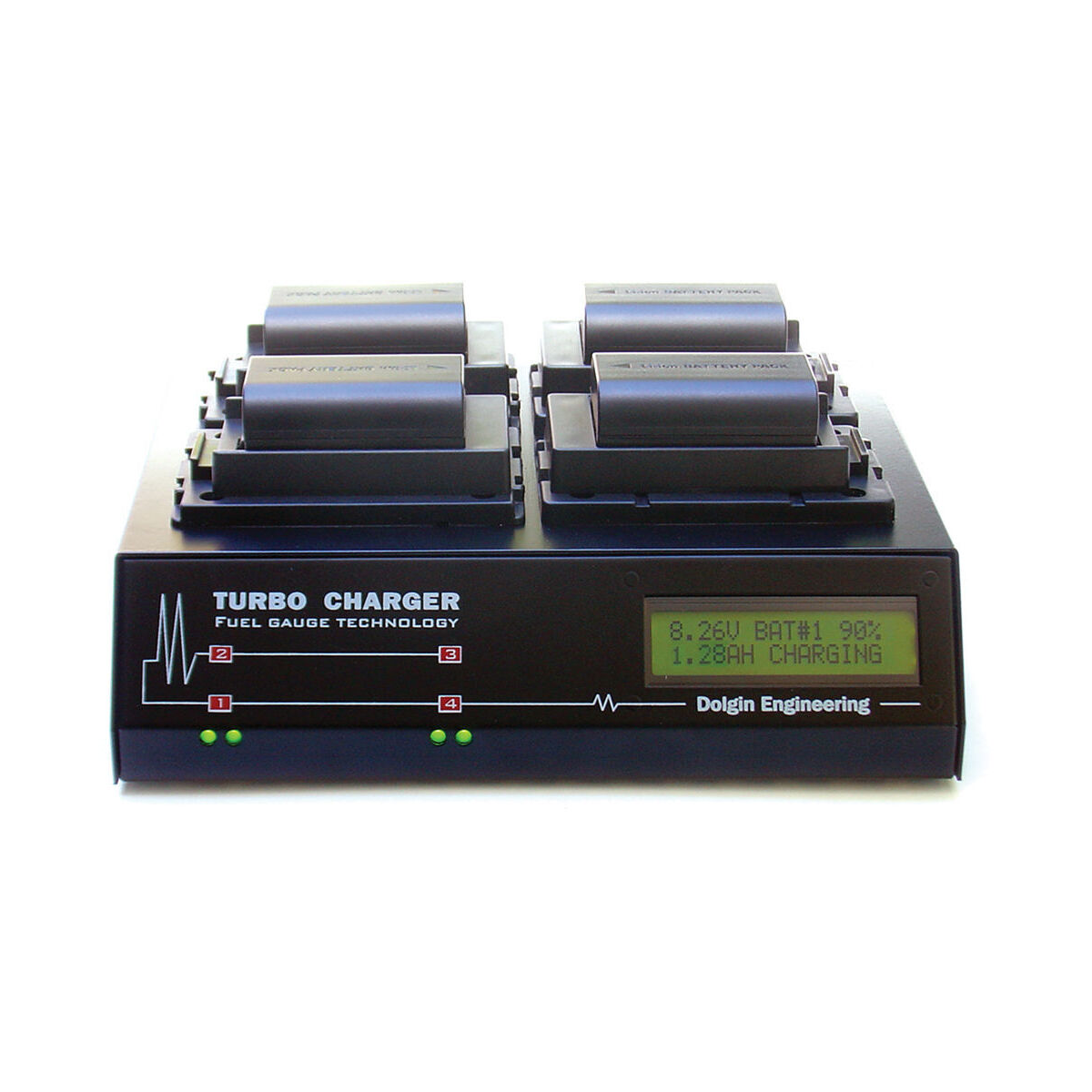 Dolgin TC-40 4-bay charger